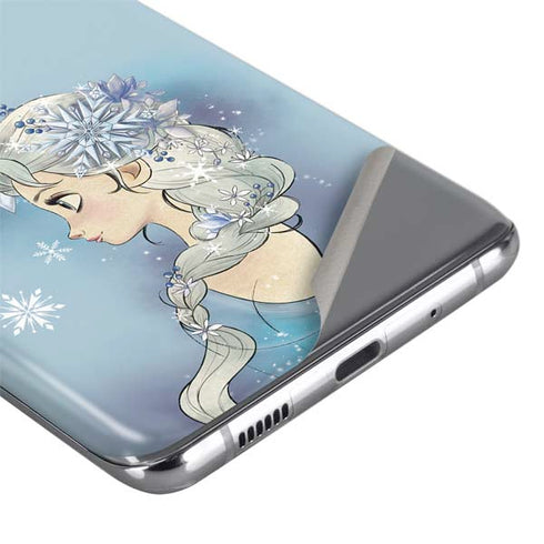 Disney Frozen Elsa Side Portrait Art Galaxy S20 Ultra 5G Skin